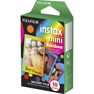 Fujifilm - Instax Mini Rainbow Instant Film