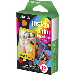 Fujifilm - Instax Mini Rainbow Instant Film