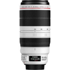 Canon - EF 100-400mm F / 4.5-5.6L est II USM Télémphoto Zoom Lens - Blanc