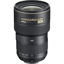 Nikon - AF-S Nikkor 16-35mm F / 4G ED VR Ultra-Wide Zoom-Objektiv - Schwarz