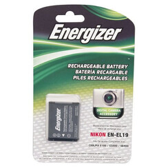 Energizer - Wiederaufladbarer Li-Ion-Ersatzbatterie für Nikon EN-EL19