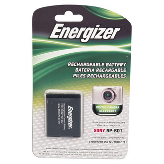 Energizer - Wiederaufladbarer Li-Ion-Ersatzbatterie für Sony NP-BD1