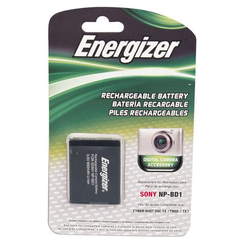 Energizer - Wiederaufladbarer Li-Ion-Ersatzbatterie für Sony NP-BD1