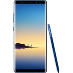Samsung - Geek Squad Certified Rigurbinte Galaxy Note8 4G LTE mit 64 GB Speicherzellen Telefon (freigeschaltet) - Deepsea Blue