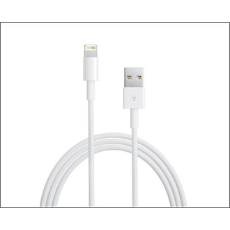 Apple - 6.6 'USB-Typ A-zu-Blitz-Ladekabel - Weiß