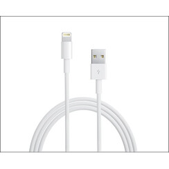 Apple - 6.6 'USB-Typ A-zu-Blitz-Ladekabel - Weiß