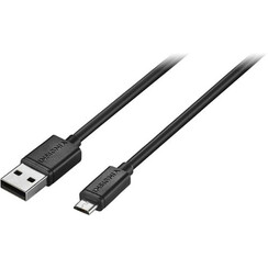 Insignia™ - Câble de synchronisation micro USB - Noir
