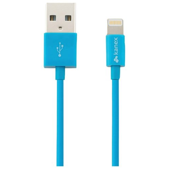 Kanex - Apple MFI Zertifiziert 4 'Lightning-to-USB-Ladungs- und-Sync-Kabel - Blau