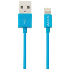 Kanex - Apple MFI Certifié 4 'Câble de charge-et-USB Lightning-to-USB - Bleu
