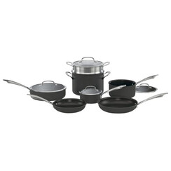 CuisinArt - Coffre-vaisselle Coffre 11 pièces Cookware Cookware - Noir