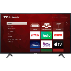 TCL - 55 ”Klasse 4 Serie 4K UHD Smart Roku TV