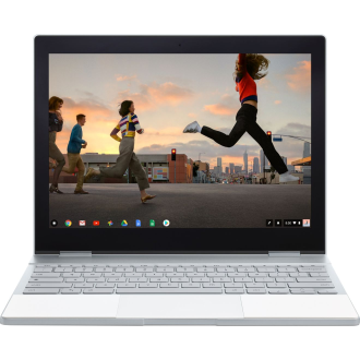 Google - Geek Squad Certified Revenued Pixelbook 12.3 "Chromebook tactile - Intel Core i5 - Mémoire 8 Go - 128 Go SSD - Silver