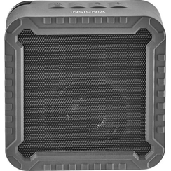 Insignia™ - Robuster tragbarer Bluetooth-Lautsprecher - Schwarz
