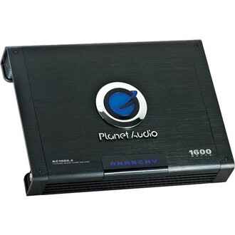 Planet Audio - Anarchy-MOSFET-Verstärker 4-Kanal; 1600 Watt max; 600W x 2 @ 4 Ohm überbrückt; 30 - Multi.