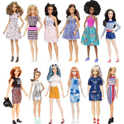 Mattel - Barbie Fashionistas Puppe - Styles können variieren