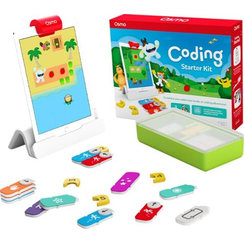 Osmo-Coding-Starter-Kit für iPad - Alter von 5-12 - Lernen Sie den Code, Codieren von Fundamentaldaten und Coding-Puzzles (Osmo-Basis enthalten)