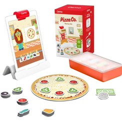 Osmo - Kit de démarreur Pizza Co. pour iPad - âgés de 5 à 12 ans - Compétences en communication et argent, Math d'affaires (Base Osmo incluse)