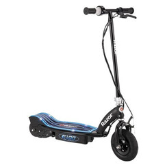 Razor - Scooter électrique E100 Glow w / 10 mph Vitesse maximale - Noir / Bleu