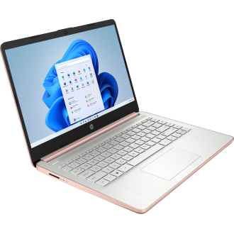 HP - 14 "Laptop - Intel Celeron - 4 GB Speicher - 64 GB EMMC - Roségold