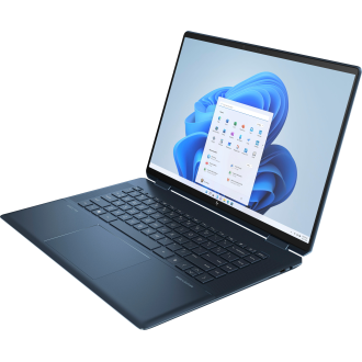 HP - Spectre 2-en-1 16 "3k + ordinateur portable tactile - Plateforme Intel Evo Core i7 - Mémoire 16 Go - 512 Go SSD - Nocturne Blue