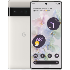 Google - Pixel 6 Pro 128 GB - Wolky White (T -Mobile)