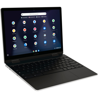 Samsung - Galaxy Chromebook 2 360 12,4 "LED -Touchsbildschirm Laptop - Intel Celeron- 4GB Speicher - unintel UHD -Grafik - 128 GB EMMC - Silber
