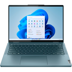 Lenovo - Yoga 7i 14 "2.2k Touch 2-en-1 ordinateur portable - Core i7-1255U - Mémoire 16 Go - 512 Go SSD - Bleu en pierre