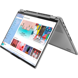 Lenovo - Yoga 7i 16 "WQXGA Touch 2 -in -1 Laptop - Core I7-12700H - 32 GB Speicher - Intel Arc A370m - 1 TB SSD - Arktisches Grau