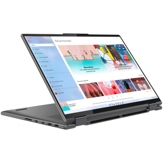 Lenovo - Yoga 7i 16 "WQXGA Touch 2 -in -1 Laptop - Core I5-1240p - 8 GB Speicher - 256 GB SSD - Sturmgrau