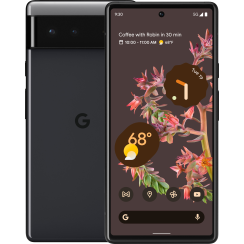 Google - Pixel 6 128 GB - Stormy Black (AT & T)