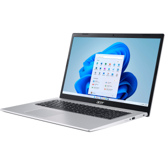 Acer - Aspire 3 - 17,3 "HD+ Laptop - 11. Gen Intel Core i3-1115g4 - 8 GB Speicher - 256 GB SSD - rein Silber