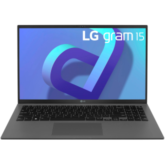 LG - Gram 15 ”Touchscreen Ultra -leichter Laptop - Intel EVO -Plattform 12. Gen Intel Core i7 - 32 GB RAM - 1 TB NVME SSD