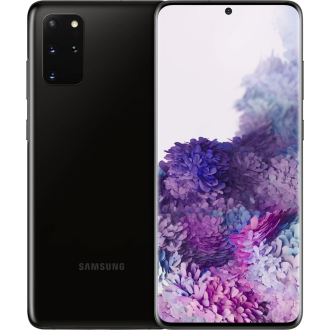 Samsung - Galaxy S20 + 5G Activé 128 Go - Cosmic Black (Sprint)