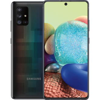 Samsung - Galaxy A71 5G UW 128 GB - Prism Ziegel schwarz (Verizon)