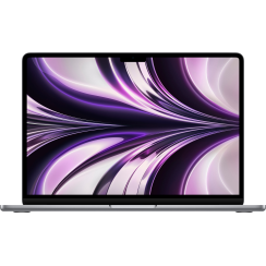 MacBook Air 13.6 "ordinateur portable - puce Apple M2 - Mémoire 8 Go - 256 Go SSD (dernier modèle) - Gray Space