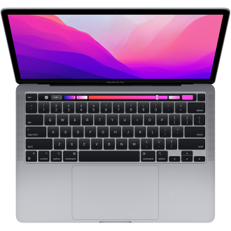 MacBook Pro 13.3 "ordinateur portable - puce Apple M2 - Mémoire de 8 Go - 256 Go SSD (dernier modèle) - Space Gray