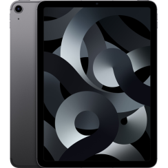 Apple - 10,9 -Zoll -iPad Air - neuestes Modell - (5. Generation) mit Wi -Fi + Cellular - 256 GB - Space Grey (freigeschaltet)