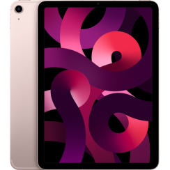 Apple - 10,9 -Zoll -iPad Air - neuestes Modell - (5. Generation) mit Wi -Fi + Cellular - 256 GB - Pink (entsperrt)