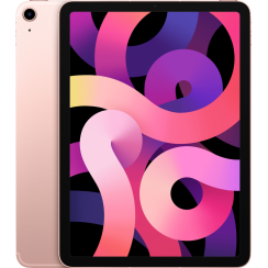 Apple - 10,9 Zoll iPad Air - (4. Generation) mit Wi -Fi + Cellular - 64 GB - Roségold (freigeschaltet)