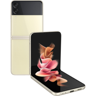 Samsung - Galaxy Z Flip3 5G 128 Go - Crème (Verizon)