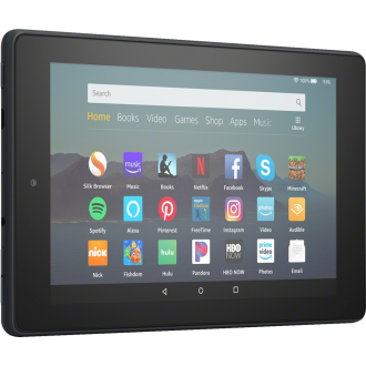 Amazon - Fire 7 Tablet (7 "Display, 16 GB) - Schwarz