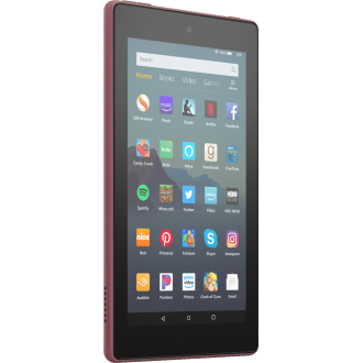 Amazon - Fire 7 Tablet (7 "Display, 16 GB) - Plum