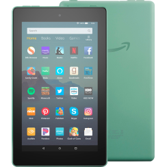 Amazon - Fire 7 Tablet (7 "Display, 16 GB) - Salbei - Salbei