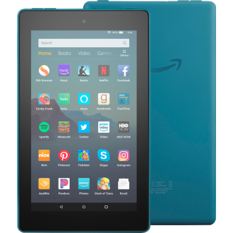 Amazon - Fire 7 Tablet (7 "Display, 32 GB) - Twilight Blue