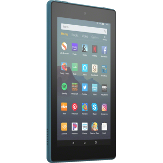Amazon - Fire 7 Tablet (7 "Display, 32 GB) - Twilight Blue
