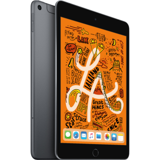 Apple - Geek Squad Certified Renovierte iPad Mini (neuestes Modell) mit Wi -Fi + Cellular - 64 GB - Raumgrau