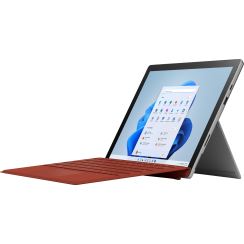 Microsoft - Surface Pro 7 - 12,3 "Touchscreen - Intel Core i5 - 8 GB Speicher - 256 GB SSD mit schwarzer Typabdeckung - Platinum