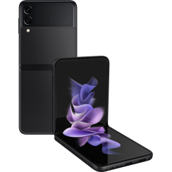 Samsung - Galaxy Z Flip3 5G 256 GB (Verizon) - Phantom schwarz