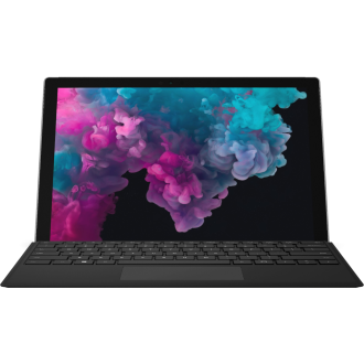 Microsoft - Geek Squad Certified Renoved Surface Pro mit schwarzer Tastatur - 12,3 "Touchscreen - Intel Core M3 - 4 GB - 128 GB SSD - Platinum