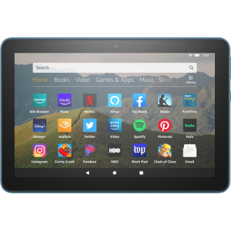 Amazon - Fire HD 8 10e génération - 8 "- Tablette - 32 Go - Twilight Blue